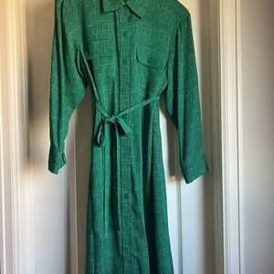 CAbi Emerald Long Sleeve Dress